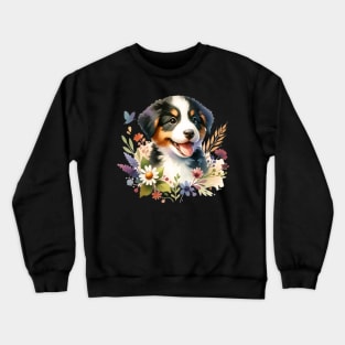 Appenzeller Sennehund Floral Crewneck Sweatshirt